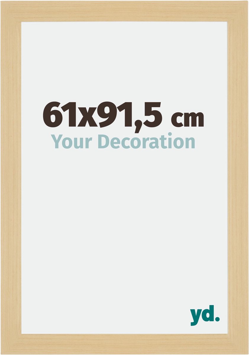 Your Decoration - Fotolijst 61x91,5 cm - MDF - Ahorn Decor - Mura