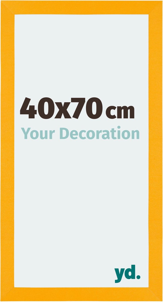 Your Decoration - Fotolijst 40x70 cm - MDF - Geel - Mura