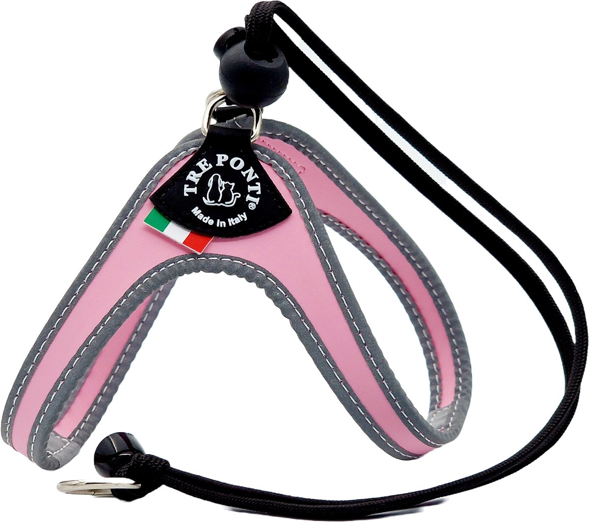 Tre Ponti Hondentuigje Liberta maat 2 (30-40cm) Roze