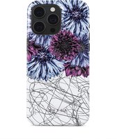 BURGA Telefoonhoesje voor iPhone 15 PRO - Schokbestendige Hardcase Hoesje - Dazzling Purples