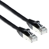 ACT Black 30 meter SFTP CAT6A patch cable snagless with RJ45 connectors FB6930