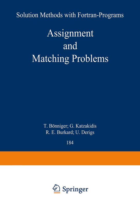 Assignment and Matching Problems - cover