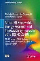 Springer Proceedings in Energy- Africa-EU Renewable Energy Research and Innovation Symposium 2018 (RERIS 2018)