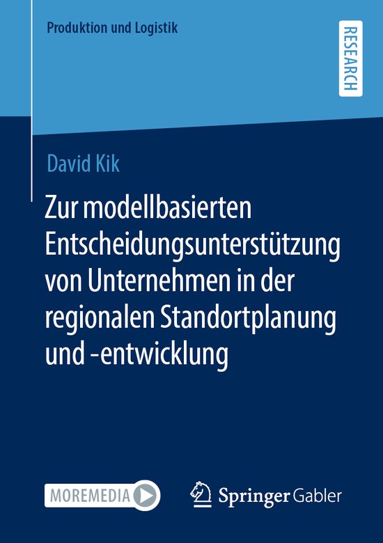 Produktion und Logistik- Zur modellbasierten Entscheidungsun ... - cover