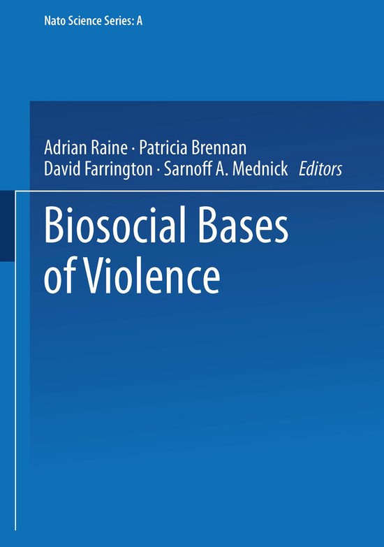 Biosocial Bases of Violence - cover
