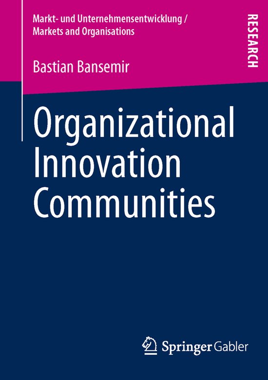 Organizational Innovation Communities - cover