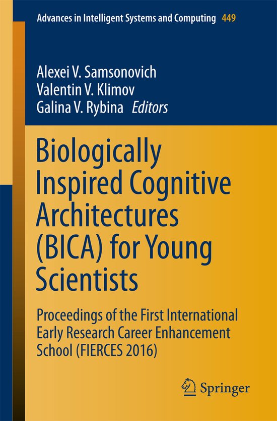 Biologically Inspired Cognitive Architectures BICA for Young ... - cover