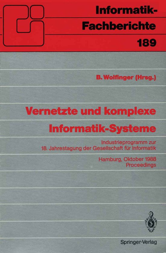 Vernetzte und komplexe Informatik-Systeme - cover