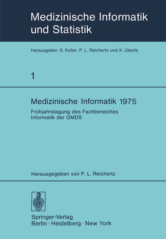 Medizinische Informatik 1975 - cover