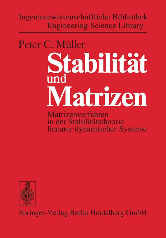 Stabilität Und Matrizen - cover