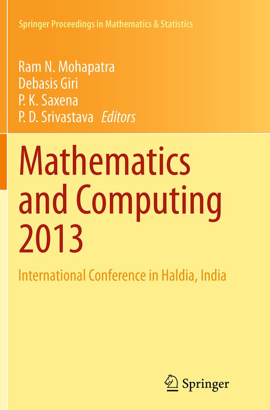 Mathematics and computing 2013 9788132235385 boeken bol
