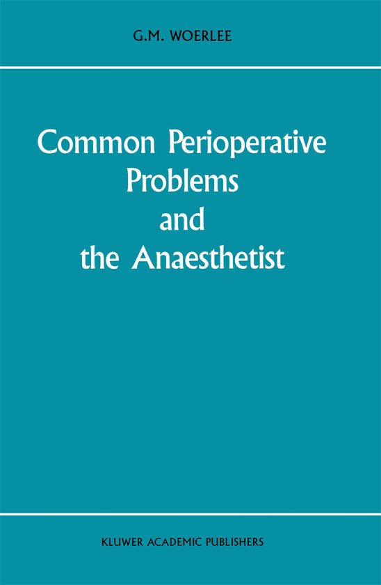 Foto: Developments in critical care medicine and anaesthesiology common perioperative problems and the anaesthetist