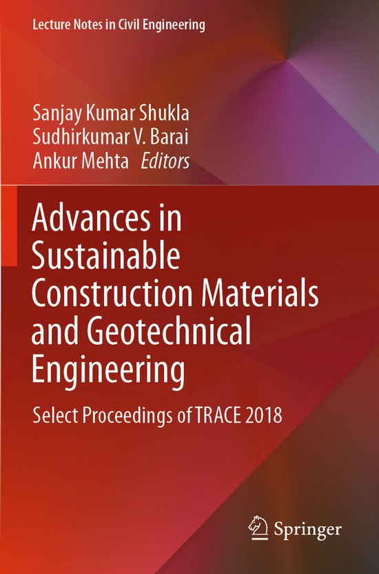 Advances in Sustainable Construction Materials and Geotechnical ...