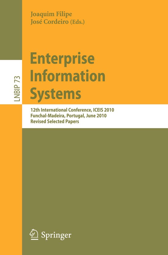 Enterprise Information Systems - cover