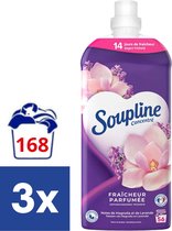 Soupline Wasverzachter Lavendel - 3 x 1.3 l (168 wasbeurten)