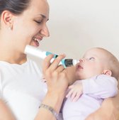 Nettoyant nasal pour bébé - Mouche-bébé électrique - Sans fil - Aspirateur nasal - Nettoyant nez - Lance nasale - Essuie-pieds