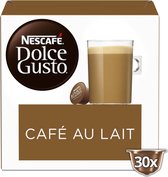 Bol.com NESCAFÉ Dolce Gusto Café au Lait capsules - 90 koffiecups aanbieding