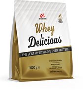XXL Nutrition - Whey Delicious - Banaan - Wei Eiwitpoeder met BCAA & Glutamine, Proteïne poeder, Eiwit shake, Whey Protein - 1000 gram (Zak)