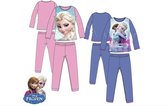 Pyjama La Frozen - coton - ensemble pyjama - Elsa - Anna - gris - taille 128 - 8 ans