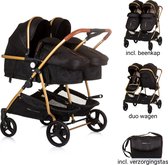 Poussette Duo Chipolino Duo Smart Obsidian Gold