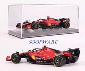 F1 - Ferrari - 75#16 Charles Leclerc 44 - saison 2022 - échelle 1:43 - avec casque