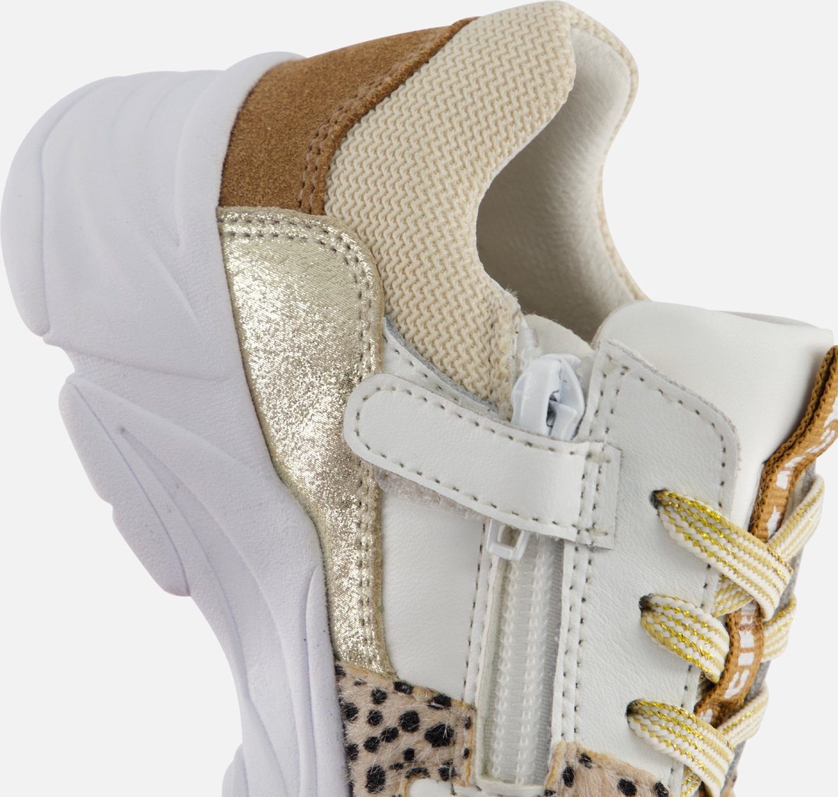 Muyters Sneakers beige Leer - Maat 27