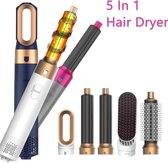 Ideal Store®Hair Styler - 5 en 1 - Faible bruit - Lisseur à friser - Séchage des Cheveux - 1000W - Brosses à air chaud