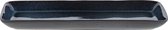 BITZ Serveerschaal rechthoekig 38 x 14 x 3,5 cm Zwart/Donkerblauw