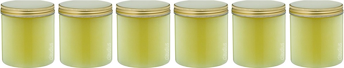Goedkoopste Bodyscrub-Gel Hamam - 400 gram - Pot met gouden deksel - set van 6 stuks - Hydraterende Lichaamsscrub