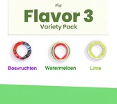Air Up Variety Pack Forfait d'essai comprenant 3 dosettes - recharge - hydratant - Air up - eau parfumée - végétalien - bio