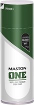 Maston ONE - spuitlak - mat - loofgroen (RAL 6002) - 400 ml