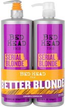 TIGI Bed Head Serial Blonde Restoring Shampoo (970ml)& Bed Head Serial Blonde Restoring Conditioner (970ml)