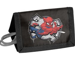 SpiderMan Portemonnee, Danger - 12 x 8,5 x 1 cm - Polyester