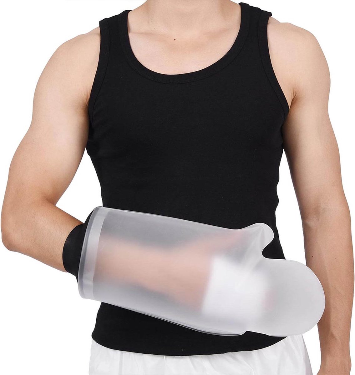 Goedkoopste Mövibrace - Douchehoes onderarm / Douchehoes arm / Douchehoes hand - Onder elleboog - Latexvrij - One size
