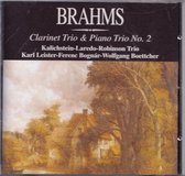 Clarinet Trio, Piano Trio no. 2 - Johannes Brahms - Joseph Kalichstein, Jaime Laredo, Sharon Robinson, Karl Leister, Ferenc Bognár, Wolfgang Boettcher