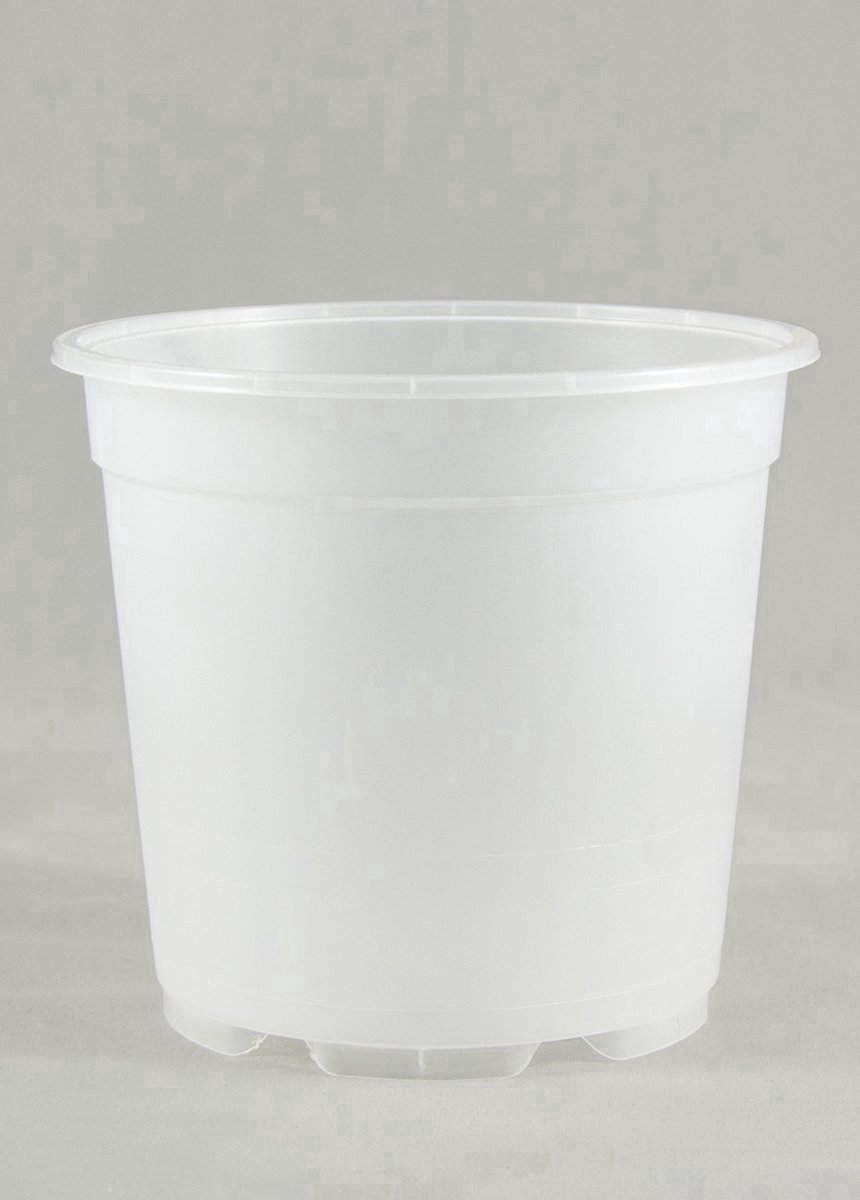 Ferrarium transparante orchideeënpotten 10 stuks van 6 cm breed en 6 cm hoog - pot voor orchidee - orchideeënpotten - orchidee kweken