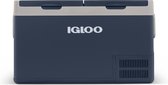 Igloo ICF 80DZ Compressor koelbox - Dual zone - 78L - 12/24/230v - Blauw - Wit