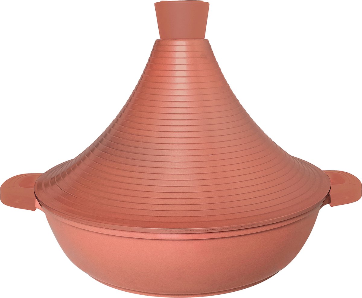 Cheffinger Tajine - 32cm - Rosé Goud - Ovenbestendig - Inductie