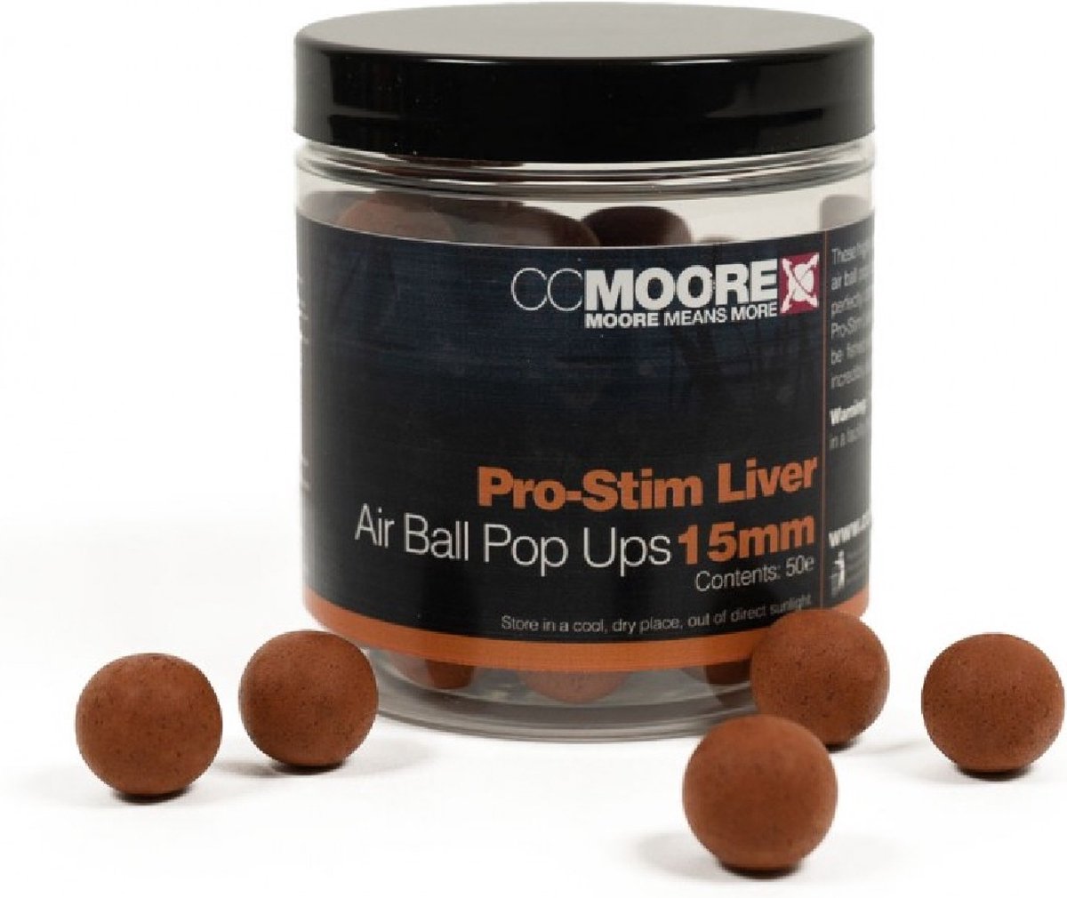 CCMOORE Pro-stim Liver Air Ball Pop Ups 15mm