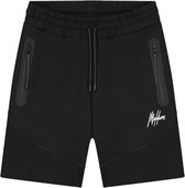 Malelions sport counter short in de kleur zwart.