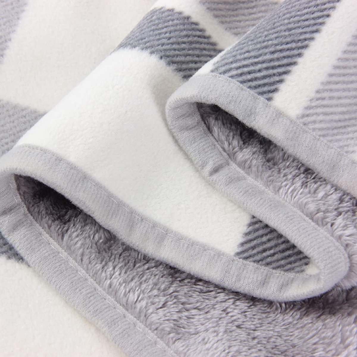 WINKEEY Damesponcho, warme wintercape, gebreide cape cardigan voor vrouwen, wrap open front cape, winter warme deken, dikke fleece deken,donkergrijs