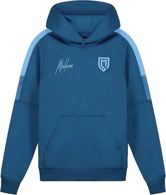 Malelions sport transfer hoodie in de kleur marine.