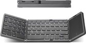 K&G Opvouwbaar Toetsenbord - Groot Touchpad - Draadloos - Ergonomisch ontwerp - Inklapbaar - Foldable Keyboard - Donker Grijs