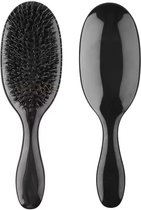 Haarborstel Varkenshaar - Boar Bristle Brush - Haarborstel - 21.5 CM - Haarborstel Zwijnenhaar - Haarborstel Antiklit