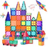 Magnetische blokken voor kinderen, 100 stuks, 3D magnetisch bouwspeelgoed, voor kinderen, stem, creativiteit, pedagogisch speelgoed, cadeaus voor meer dan 3 jaar (100 stuks)