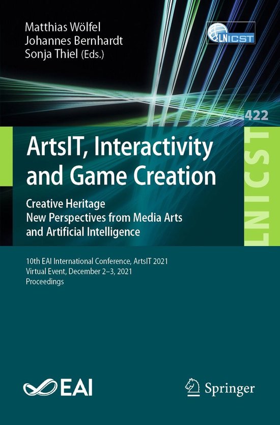 Springer Nature Proceedings Computer Science - ArtsIT, Inter ... - cover