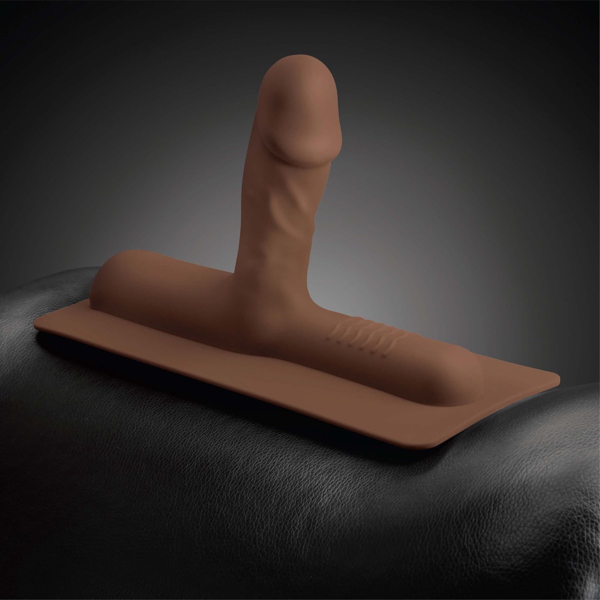 The Cowgirl - Bronco Siliconen Opzetstuk Dark Skin