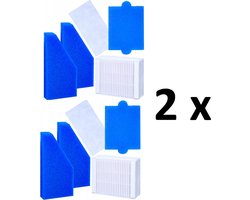 2 x FILTERSET vervanging VOOR THOMAS stofzuiger Aqua+ Multi Clean Parquet x10, Pet&Family, Anti Allergy, Allergy & Family, Mistral XS, Twin XT Perfect Air Allergy Pure, Animal Pure, model WES2146.EA 787241.787276.787203