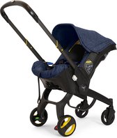 RSG® Happy Walker | Dubai - Multifunctionele 4-in-1 Kinderwagen - Autostoel en Buggy - Nieuwste Model - Kinderwagen voor Baby's - Geschikt voor Doona Isofix Base - Royal Blue