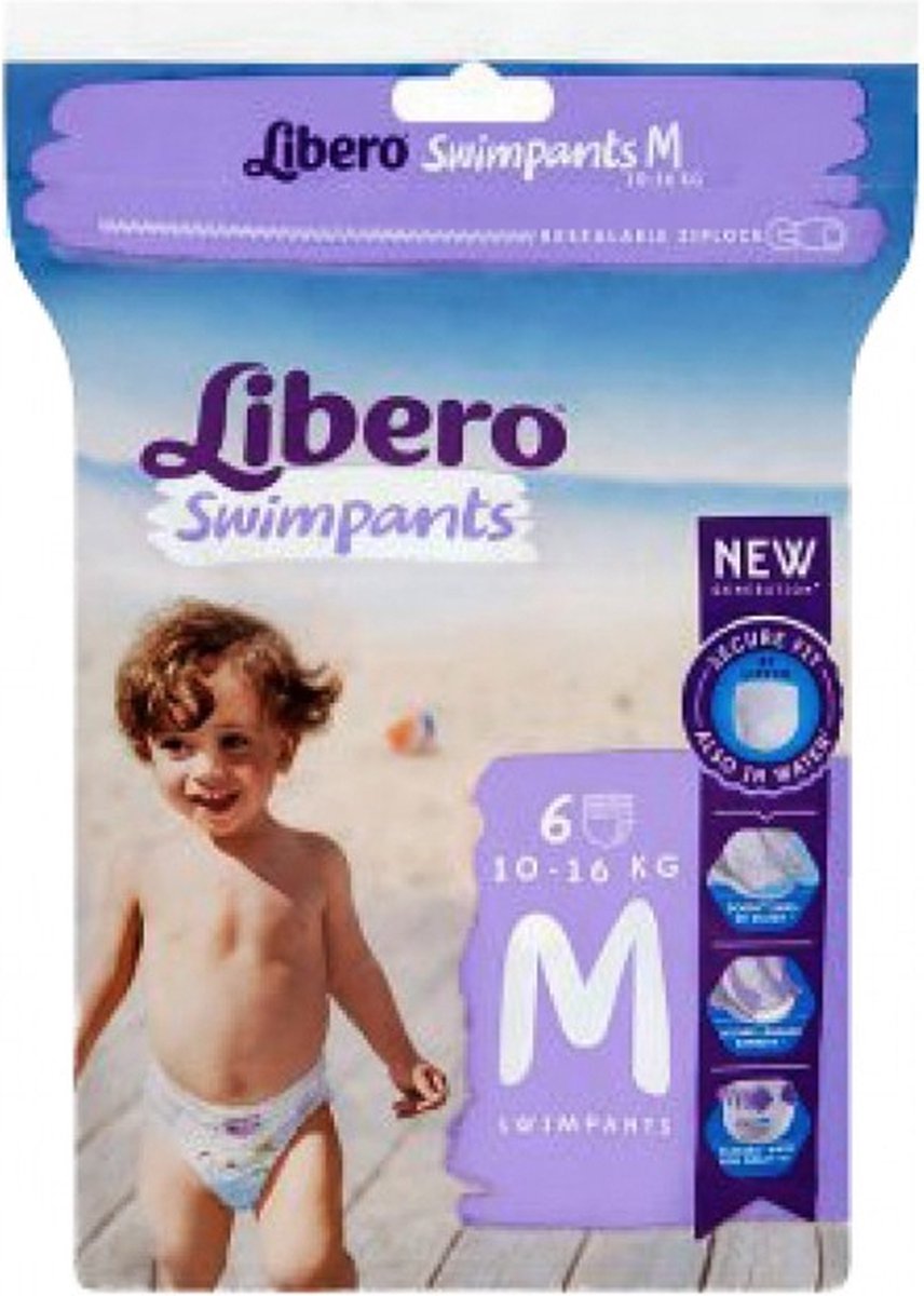 Goedkoopste Libero SwimPants Medium - 6 pakken van 6 stuks